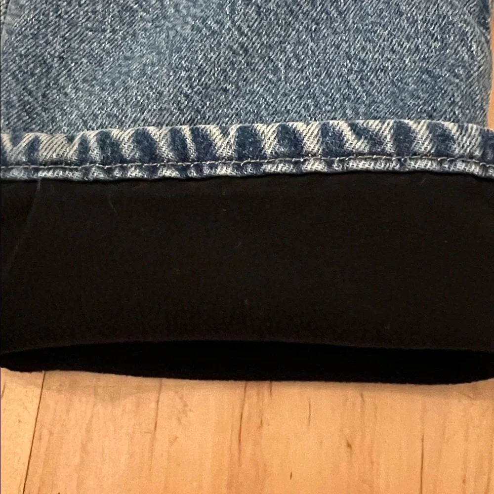 Carhartt Men's Fleece Lined Relaxed Blue Jeans 32x30